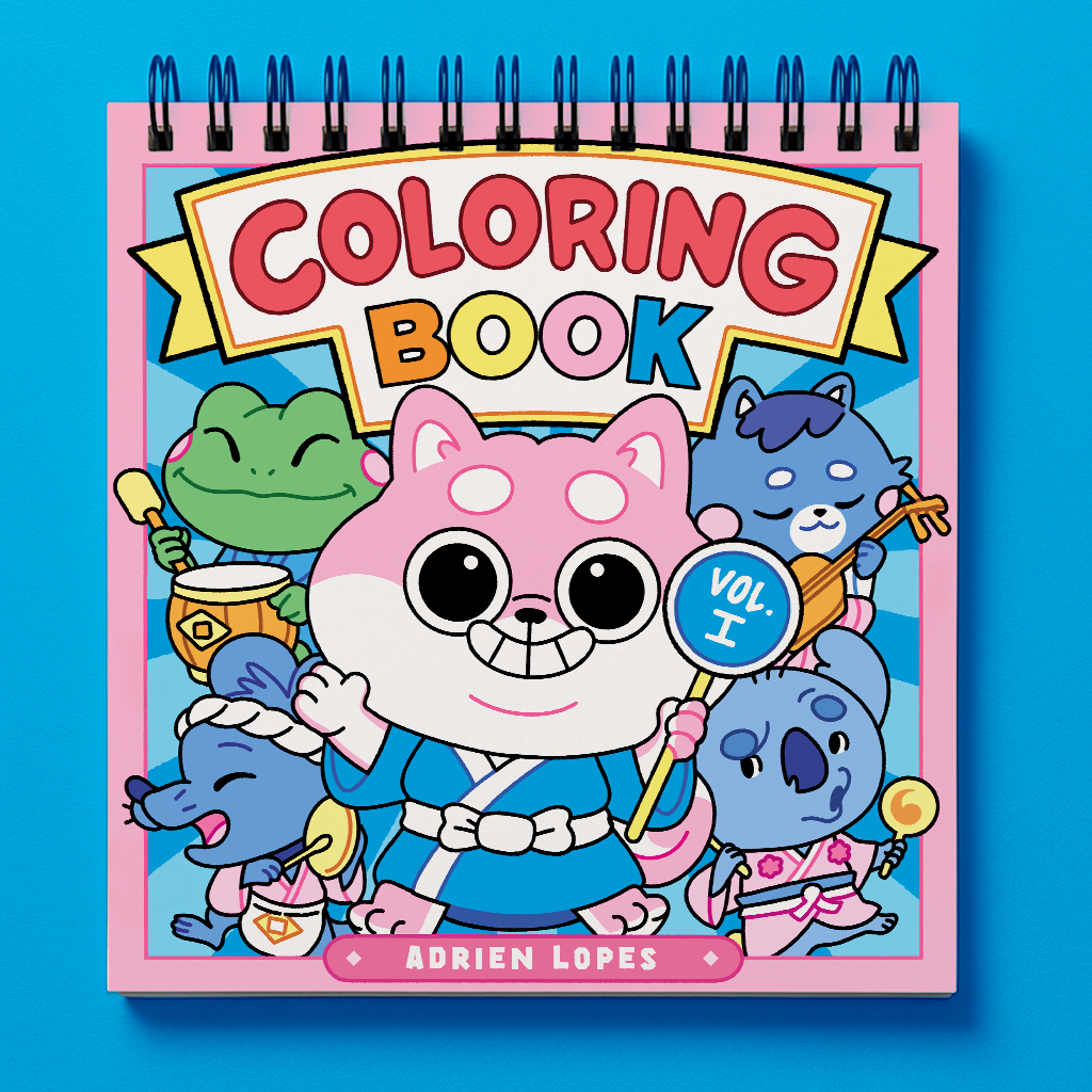 Carnet de coloriage Vol.1