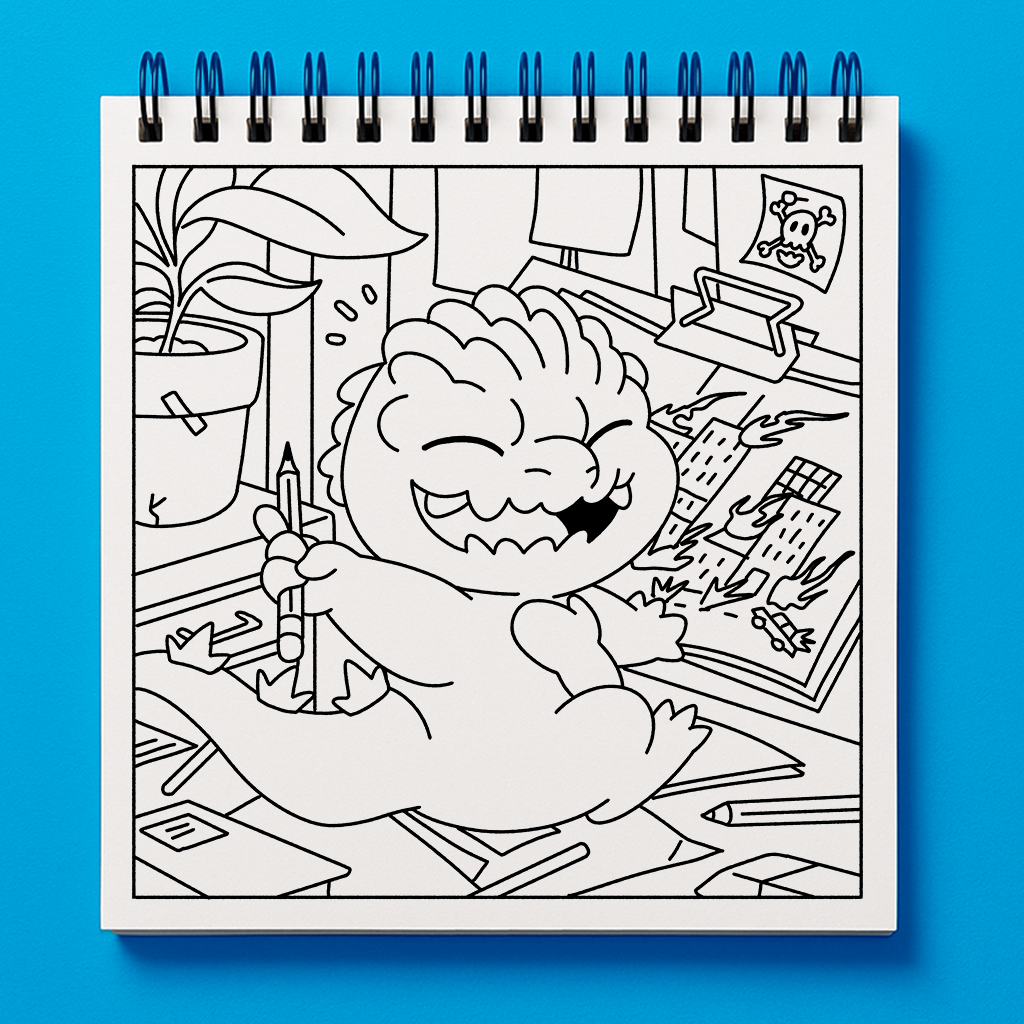 Carnet de coloriage Vol.1