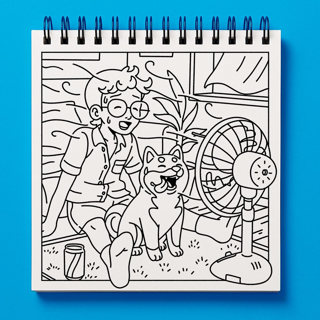 Carnet de coloriage Vol.1