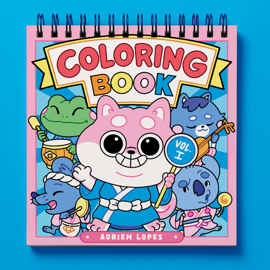 Carnet de coloriage Vol.1